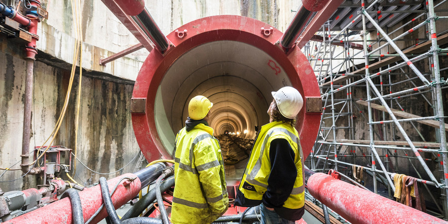 2 ingenieurs voor de tunnel 2 ingenieurs voor de tunnel